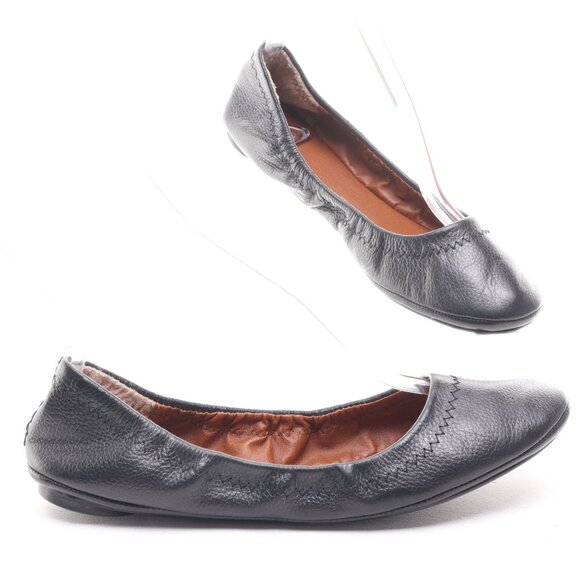 Lucky Brand Shoes - Lucky Brand Women's Leather Ballet Flats • 7.5 • Black